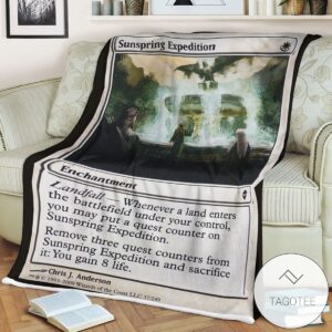 Zendikar 37 Sunspring Expedition Mtg Blanket Tagotee
