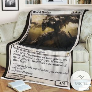 Zendikar 39 World Queller Mtg Blanket Tagotee