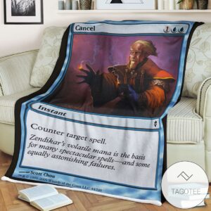 Zendikar 44 Cancel Mtg Blanket Tagotee