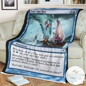 Zendikar 48 Into The Roil Mtg Blanket