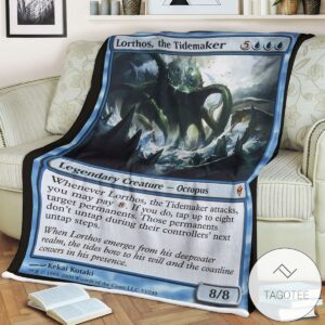 Zendikar 53 Lorthos The Tidemaker Mtg Blanket Tagotee