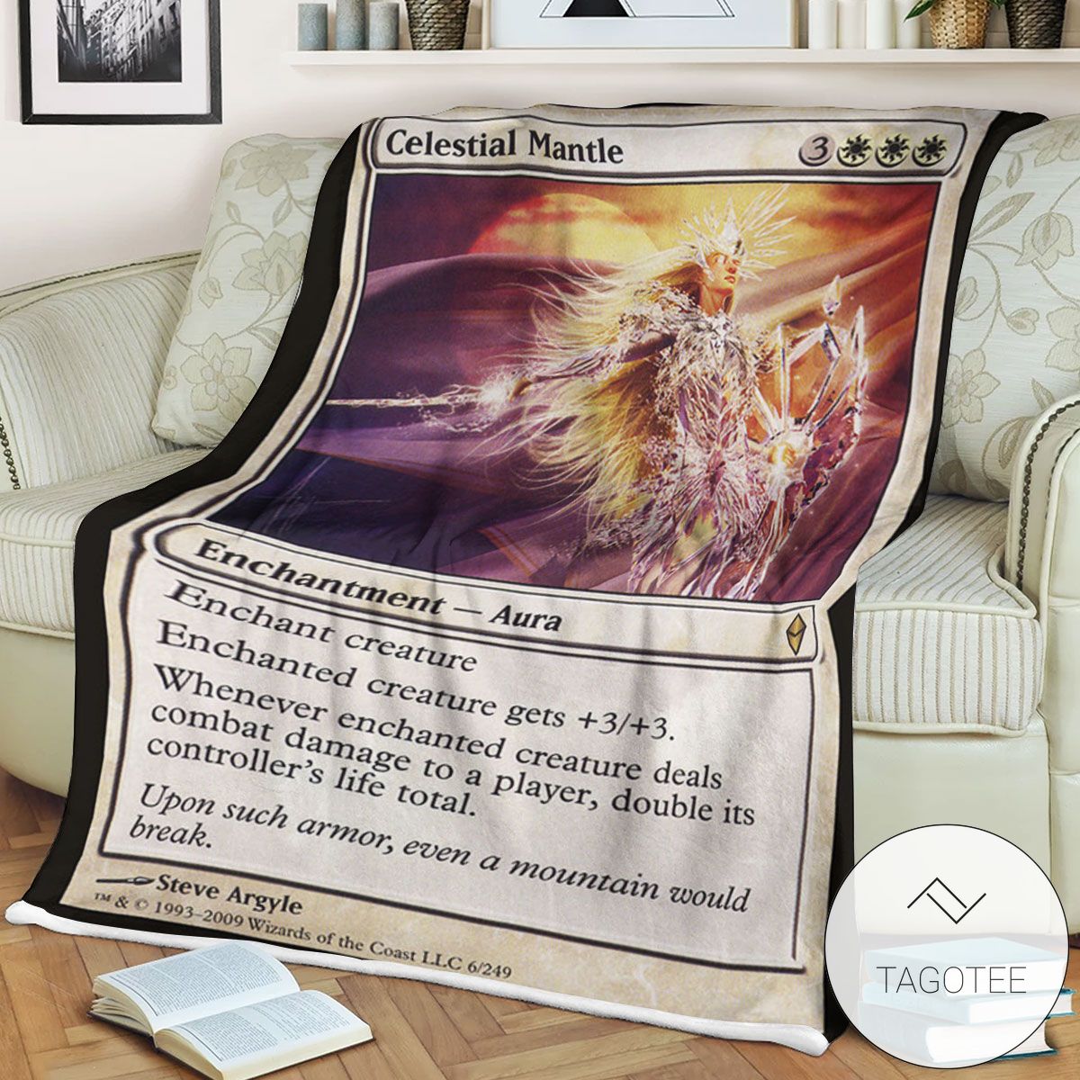 Zendikar 6 Celestial Mantle Mtg Blanket Zendikar 6 Celestial Mantle Mtg Blanket