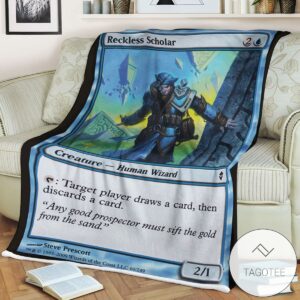 Zendikar 60 Reckless Scholar Mtg Blanket