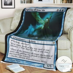 Zendikar 68 Sphinx Of Jwar Isle Mtg Blanket Tagotee
