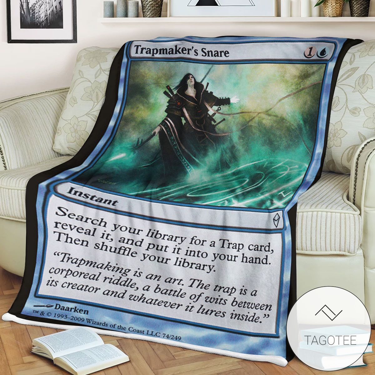 Zendikar 74 Trapmaker S Snare Mtg Blanket Tagotee Zendikar 74 Trapmaker S Snare Mtg Blanket Tagotee