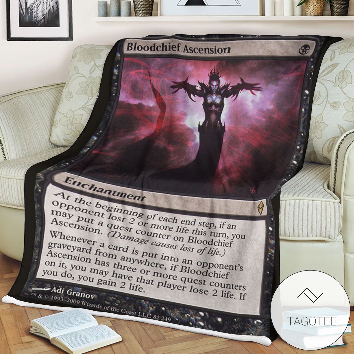 Zendikar 82 Bloodchief Ascension Mtg Blanket Tagotee Zendikar 82 Bloodchief Ascension Mtg Blanket Tagotee