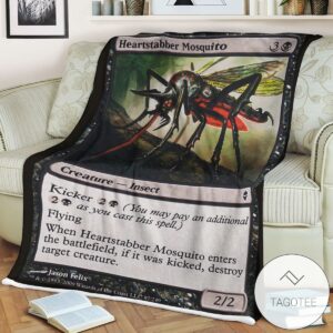 Zendikar 97 Heartstabber Mosquito Mtg Blanket Tagotee