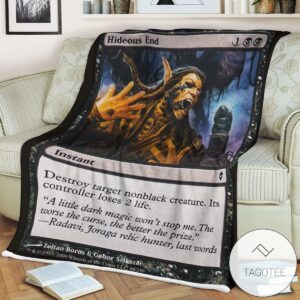 Zendikar 98 Hideous End Mtg Blanket