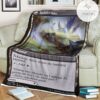 Znr 111 Malakir Mire Mtg Game Magic The Gathering Fleece Blanket