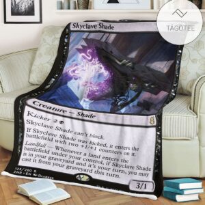 Znr 125 Skyclave Shade Mtg Game Magic The Gathering Fleece Blanket