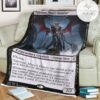 Znr 129 Taborax Hope S Demise Mtg Game Magic The Gathering Fleece Blanket