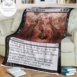 Znr 130 Thwart The Grave Mtg Blanket Tagotee