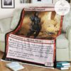 Znr 141 Goma Fada Vanguard Mtg Game Magic The Gathering Fleece Blanket