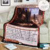 Znr 161 Shatterskull Smashing Mtg Game Magic The Gathering Fleece Blanket