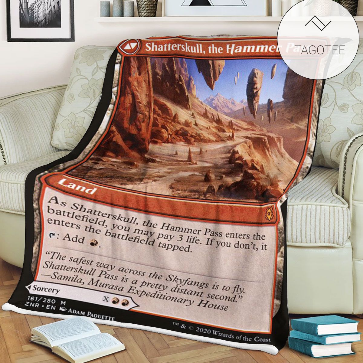 Znr 161 Shatterskull The Hammer Pass Mtg Game Magic The Gathering Fleece Blanket Znr 161 Shatterskull The Hammer Pass Mtg Game Magic The Gathering Fleece Blanket