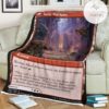 Znr 165 Song Mad Ruins Mtg Game Magic The Gathering Fleece Blanket