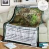 Znr 190 Kazandu Nectarpot Mtg Game Magic The Gathering Fleece Blanket