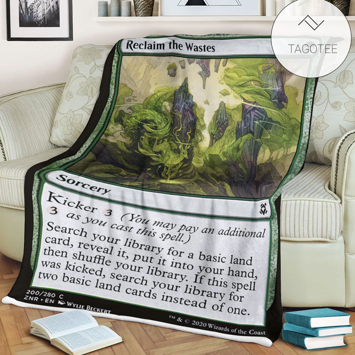 Znr 200 Reclaim The Wastes Mtg Game Magic The Gathering Fleece Blanket Znr 200 Reclaim The Wastes Mtg Game Magic The Gathering Fleece Blanket