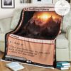 Znr 263 Needleverge Pathway Mtg Game Magic The Gathering Fleece Blanket