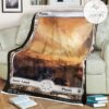 Znr 266 Plains Mtg Game Magic The Gathering Fleece Blanket