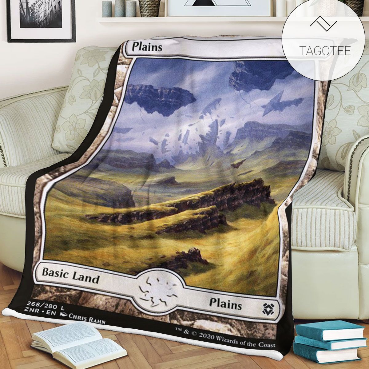 Znr 268 Plains Mtg Game Magic The Gathering Fleece Blanket Znr 268 Plains Mtg Game Magic The Gathering Fleece Blanket