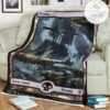 Znr 274 Swamp Mtg Game Magic The Gathering Fleece Blanket