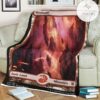 Znr 275 Mountain Mtg Game Magic The Gathering Fleece Blanket
