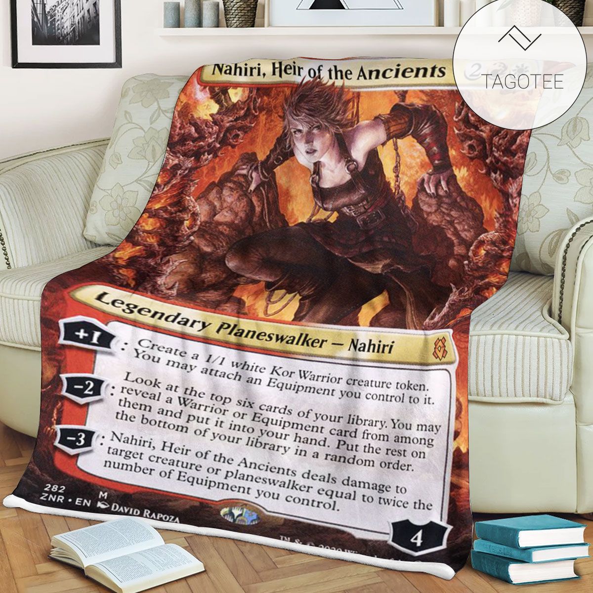 Znr 282 Nahiri Heir Of The Ancients Mtg Game Magic The Gathering Fleece Blanket Znr 282 Nahiri Heir Of The Ancients Mtg Game Magic The Gathering Fleece Blanket