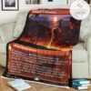 Znr 303 Valakut Exploration Mtg Game Magic The Gathering Fleece Blanket