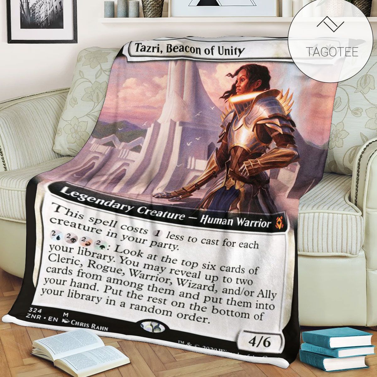 Znr 324 Tazri Beacon Of Unity Mtg Game Magic The Gathering Fleece Blanket Znr 324 Tazri Beacon Of Unity Mtg Game Magic The Gathering Fleece Blanket