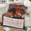 Znr 352 Roiling Vortex Mtg Game Magic The Gathering Fleece Blanket