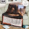 Znr 354 Shatterskull Smashing Mtg Game Magic The Gathering Fleece Blanket