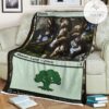 Znr 384 Forest Mtg Game Magic The Gathering Fleece Blanket