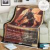 Znr 391 Kargan Warleader Mtg Game Magic The Gathering Fleece Blanket