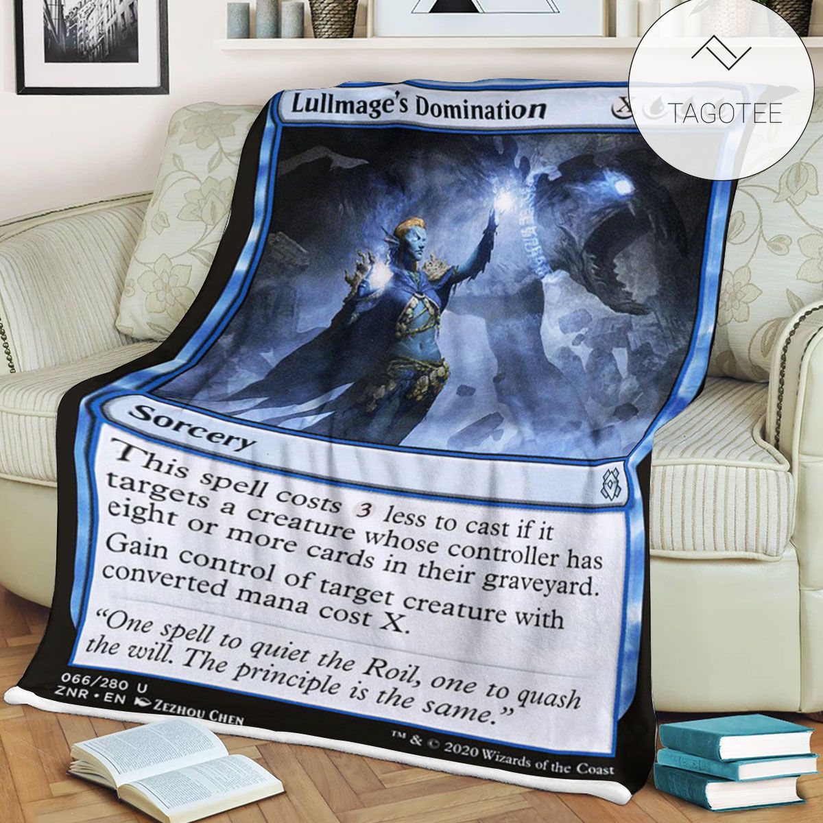 Znr 66 Lullmage S Domination Mtg Game Magic The Gathering Fleece Blanket Znr 66 Lullmage S Domination Mtg Game Magic The Gathering Fleece Blanket
