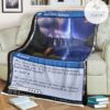 Znr 76 Sea Gate Reborn Mtg Game Magic The Gathering Fleece Blanket