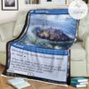 Znr 80 Silundi Isle Mtg Game Magic The Gathering Fleece Blanket