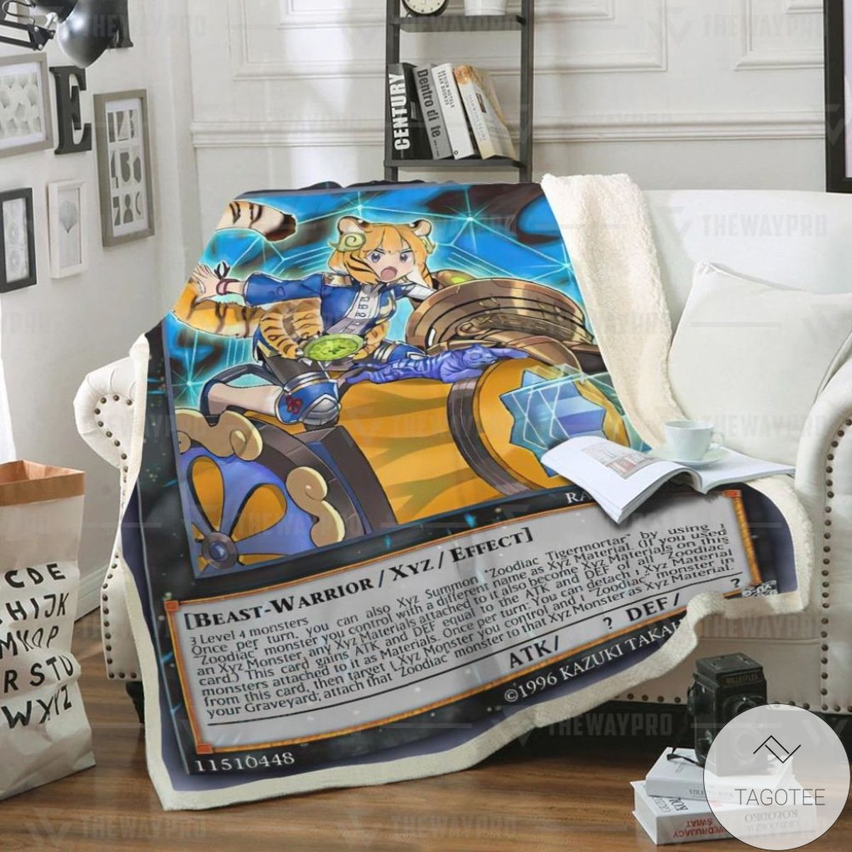 Zoodiac Tigermortar Custom Blanket Zoodiac Tigermortar Custom Blanket