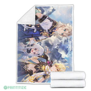 Albedo Genshin Impact Official Art Blanket