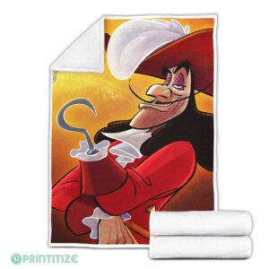 Art Captain Hook Drawing Disney Blanket