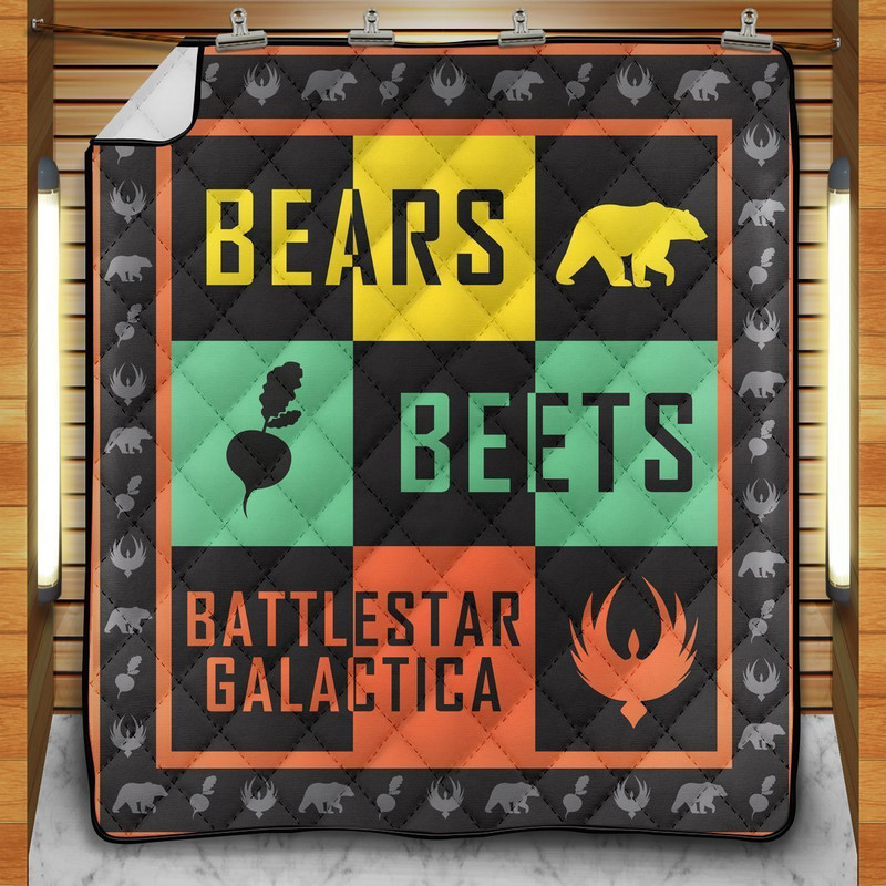 Bears Beets Battlestar Galactica Blanket Bears Beets Battlestar Galactica Blanket