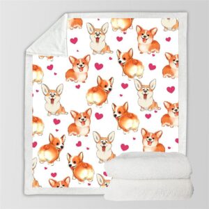 Welsh Corgi Blanket