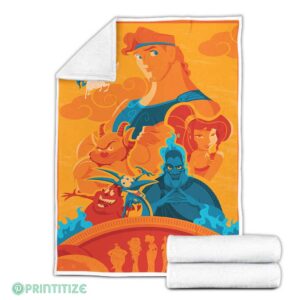 Disney Hercules Movie Poster Blanket