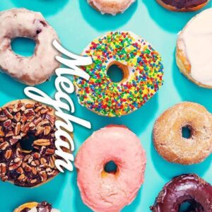 Donuts Custom Premium Sherpa Blanket