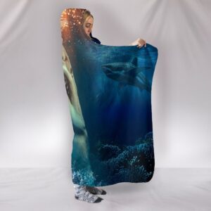 Shark Hooded Blanket