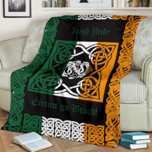 St Patricks Day Irish Blanket
