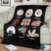 Cute Sushi Premium Blanket