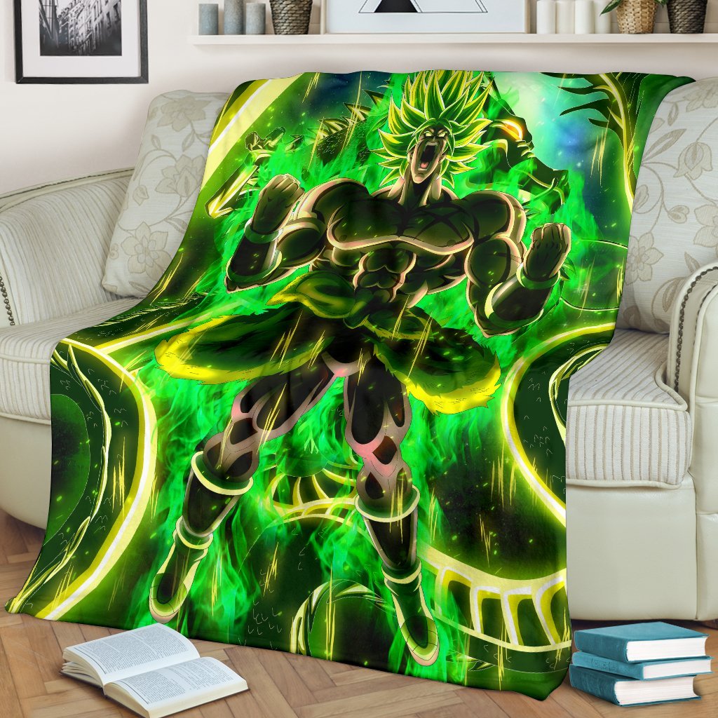 Broly The Movie 2019 Premium Blanket Broly The Movie 2019 Premium Blanket