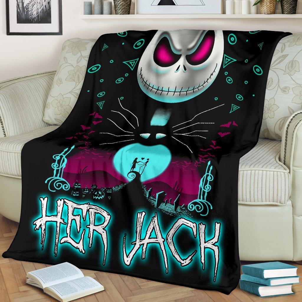 Jack Skellington Nightmare Before Christmas Premium Blanket Jack Skellington Nightmare Before Christmas Premium Blanket