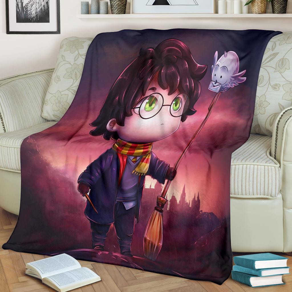Chibi Harry Potter Premium Blanket Chibi Harry Potter Premium Blanket